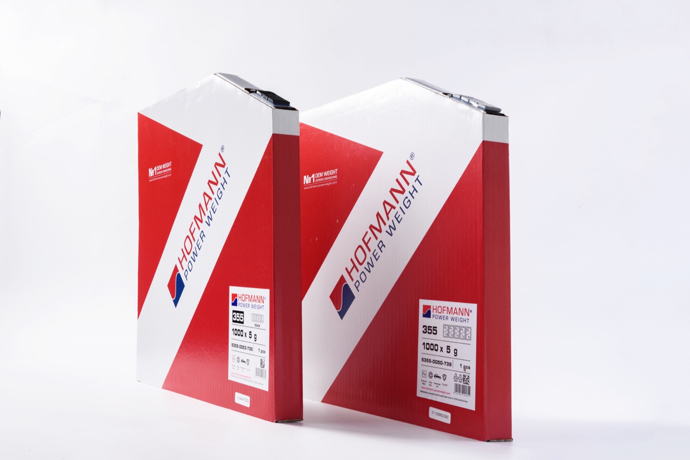 Hofmann TYPE355 adhesive weights — workshop volume packs